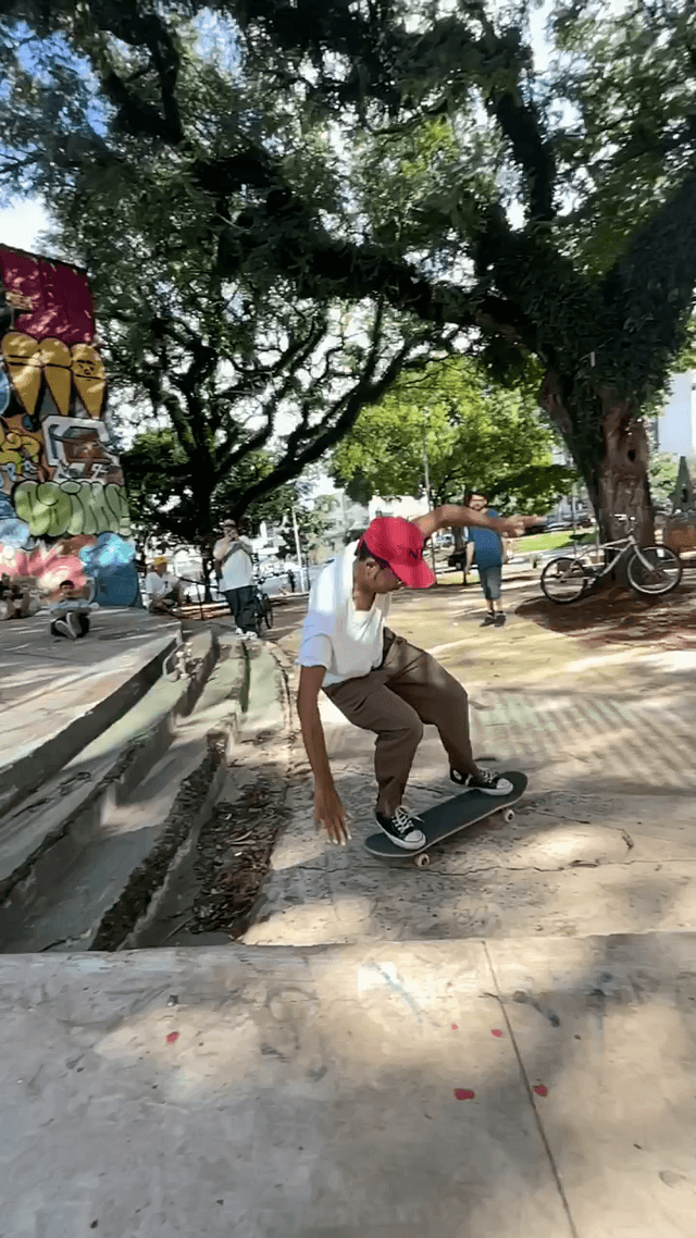 Chill nollie heel manual - skate cuida! 🤘🏾
