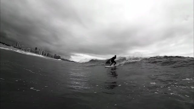 Asymetrical Surfboard - JetSki Stepoff Gnarly Beach Break