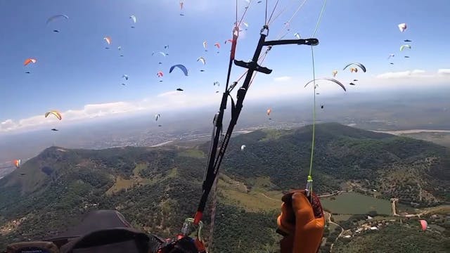 Panamerican paragliding championship - my best day. From take-off to goal.